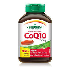 Jamieson CoQ10 250 mg - Zecoya