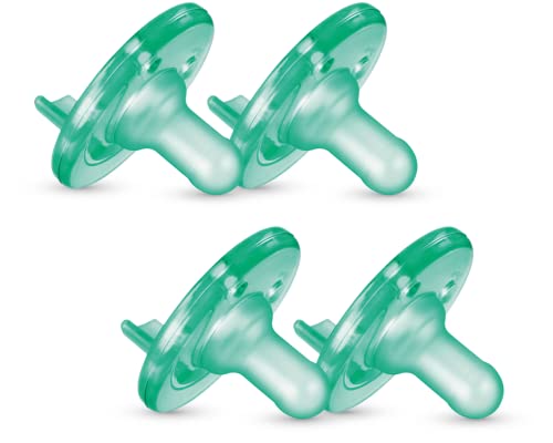 Philips Avent Soothie Pacifier 3m+, Green, 4 pack, SCF192/45