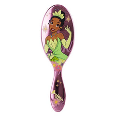 Wet Brush Disney Original Detangler Brush Princess Wholehearted - Tiana, Light Purple - All Hair Types - Ultra-Soft IntelliFlex Bristles Glide Through Tangles with Ease