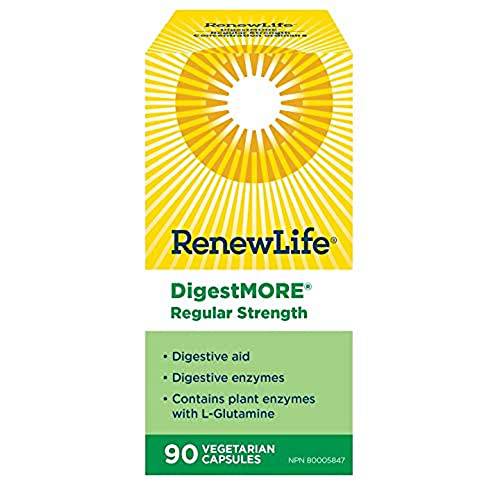 Renew Life DigestMORE Regular Strength, 90 Capsules