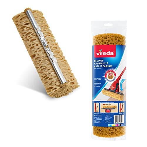 Vileda Bee Mop Classic Sponge Refill - Roller Mop, Fast Drying Floors - Zecoya