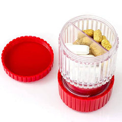 Healthsmart Pill Crusher, Red