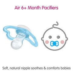 Air Night Pacifiers (2 pack), 6+ Months, Unisex