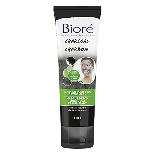 Bioré Charcoal Whipped Purifying Detox Mask for the Face (110 g)