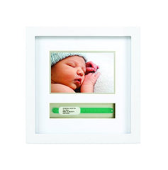 Pearhead Baby Hosipital ID Bracelet and Photo Keepsake Frame, White