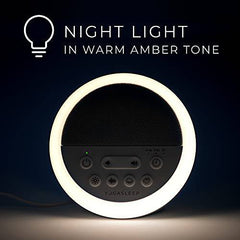 Yogasleep Nod White Noise Sound Machine, With Soft Night Light & Sleep Timer, 20 Sound Options Including Lullabies, Nature & Pink Noise, Sleep Aid For Baby & Adults, Noise Canceling For Office Privacy