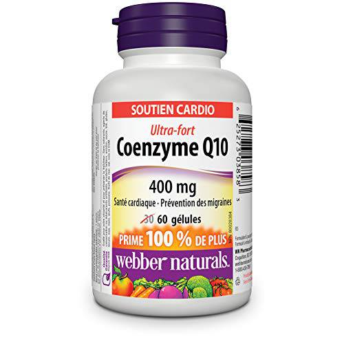 Coenzyme Q10, 400mg, Ultra Strength