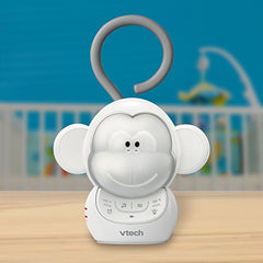 VTech BC8211 - Myla The Monkey - Baby Sleep Soother With White Noise Sound Machine, Soft Ambient Sounds And Melodies, Soft-Glow Night Light, NEW Rechargeable Battery Version.