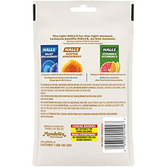 HALLS Menthol Honey Bag, 30 Lozenges