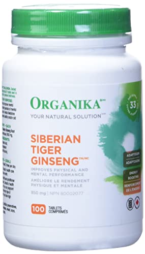 Organika Ginseng - Siberian Tiger 100 Tabs