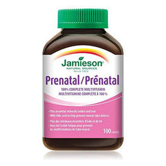 Jamieson Prenatal Multivitamin 100Caplets, (Package May Vary)