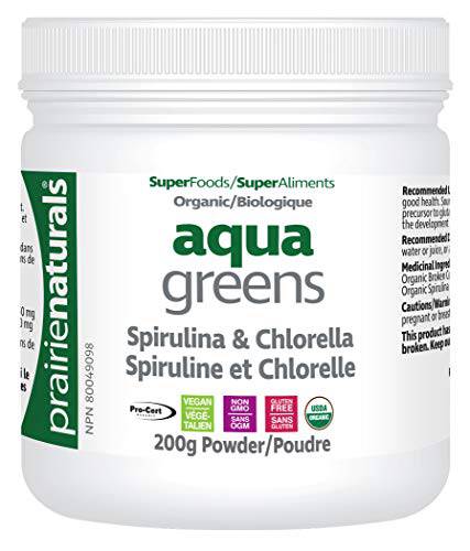 Prairie Naturals Organic aqua greens powder 200 gram