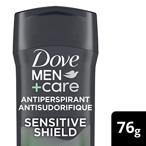 Dove Men+Care Antiperspirant Stick for 72H Sweat & Odour Protection Sensitive Shield with Vitamin E and ¼ Moisturizing Cream 76 g