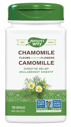 Nature's Way Chamomile Flowers / 100 Veg Caps