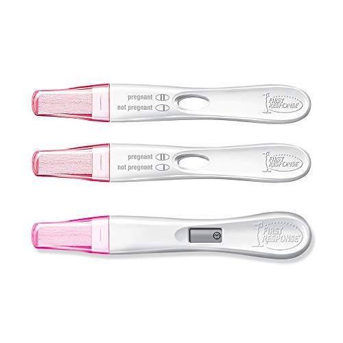 Triple Check Pregnancy Test Kit, 2 Analog, 1 Digital - Zecoya