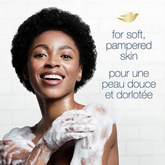 Dove Beauty Bar more moisturizing than bar soap Shea Butter for soft and pampered skin 106 g 6 count