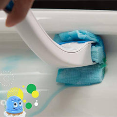 Scrubbing Bubbles Fresh Brush Toilet Cleaning System Starter Kit with 4 Refills