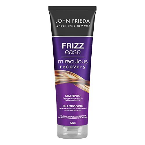 John Frieda Frizz Ease Miraculous Recovery Repairing Shampoo for Damaged Dry Hair, 250 ml (Pack of 1)