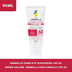 Garnier Ombrelle Sunscreen Complete Sensitive Body & Face Lotion, SPF 60, Ultra Light Moisturizing Cream, Hypoallergenic, Fragrance Free, 90mL -Sensitive Advanced