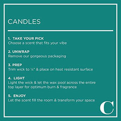 Caldrea Candle Sea Salt Neroli