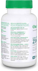 Organika Chelated Zinc 45 Tabs