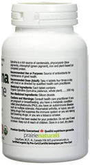 Prairie Naturals Organic Spirulina Tablets 180 count