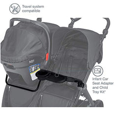 BRITAX B-Lively Double Infant Car Seat Adapter and Child Tray Kit (S11277000)