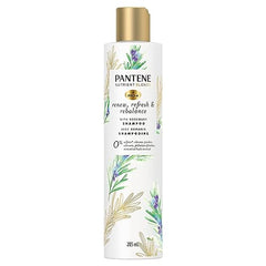 Pantene NUTRIENT BLENDS Rosemary SULFATE FREE SHAMPOO, 285 mL, White,Green,Lavendar