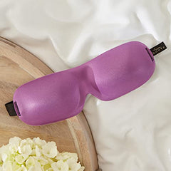 Bucky 40 Blinks Ultralight & Comfortable Contoured, No Pressure Eye Mask for Travel & Sleep, Perfect With Eyelash Extensions - Orchid