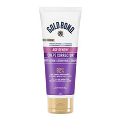 Gold Bond Age Renew Crepe Corrector 226g Body Lotion - Visibly Firms, Tightens, Hydrates Dry, Crepey Skin - Formulated with 7 Moisturizers & 3 Vitamins - Omega Fatty Acids, Antioxidants, Botanicals