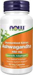 NOW Ashwagandha Ext, 90 Count