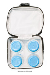 PackIt Freezable Baby Bottle Cooler for Breastmilk and Formula, Polka Dots