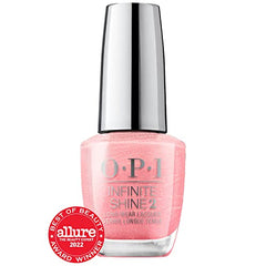 OPI Infinite Shine 2 Long-Wear Lacquer, Princesses Rule!, Pink Long-Lasting Nail Polish, 0.5 fl oz