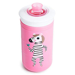 Munchkin 9oz Twisty Bite Proof Sippy Cup (Animals)- Pink, 1 Count