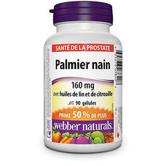 Saw Palmetto 160 mg with Flax and Pumpkin Oils