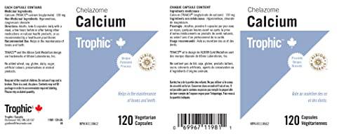 Trophic Calcium Chelazome, 120 Count