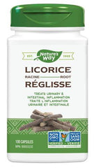 Nature's Way Licorice Root, For Urinary & Intestinal Inflammation, 100 Vegetarian Capsules