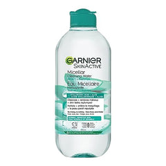 Garnier Micellar Cleansing Water, With Hyaluronic Acid and Aloe, Cleanses and Removes Makeup And Leaves Skin Replumped, Suitable for Sensitive Skin, 400ml