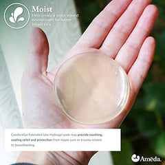 Ameda ComfortGel Hydrogel Pads, Clear