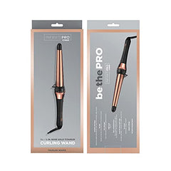 Conair Rose Gold Titanium Curling Wand, 1 ¼ - ¾ Inch