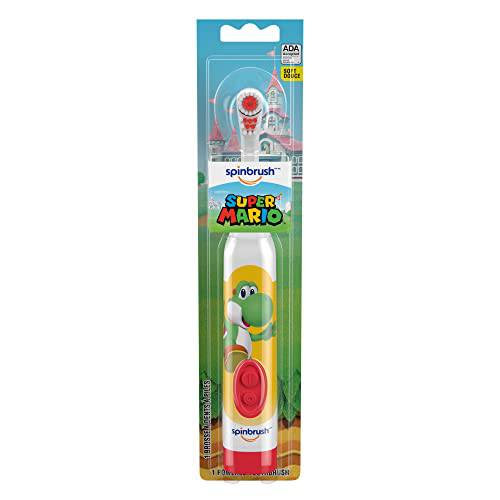 ARM & HAMMER Kids Spinbrush Super Mario Battery Toothbrush - Zecoya