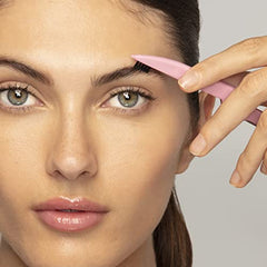 Tweezerman Exclusive Rose Tea Brow Sculpting Set