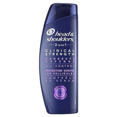 Head & Shoulders 2-in-1 Shampoo & Conditioner Clinical Strength Dandruff Defense + Advanced Oil Control, 400 mL