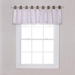 Add the finishing touch to your nursery with the Birch Window Valance