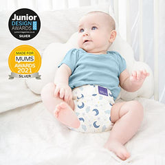 Bambino Mio Mioduo Two-Piece Cloth Diaper, Lemon Drop, Size 1 (< 9kgs)