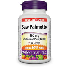 Saw Palmetto 160 mg with Flax and Pumpkin Oils