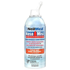 NeilMed Nasamist Gentle Mist Saline Nasal Spray, 6 Ounce