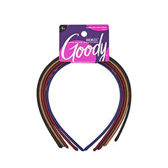 Goody Women's Classics Shoestring Fabric Headband, 5 Count