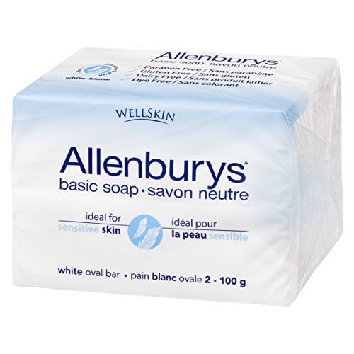 Allenburys Original Bar Soap | Ideal for Sensitive Skin | 2 Bars, 100 g