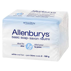 Allenburys Original Bar Soap | Ideal for Sensitive Skin | 2 Bars, 100 g